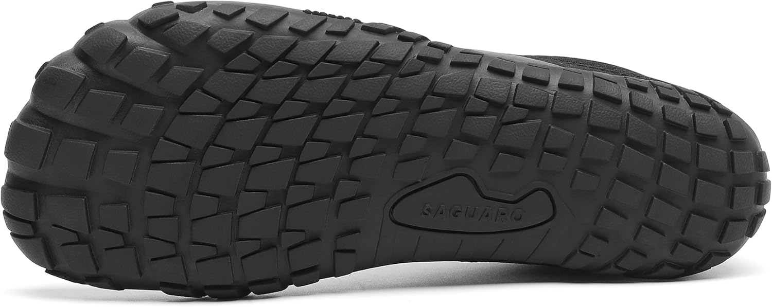 Detalle de SAGUARO Unisex Minimalistische Barfußschuhe – Traillaufschuhe, atmungsaktiv und schnell trocknend