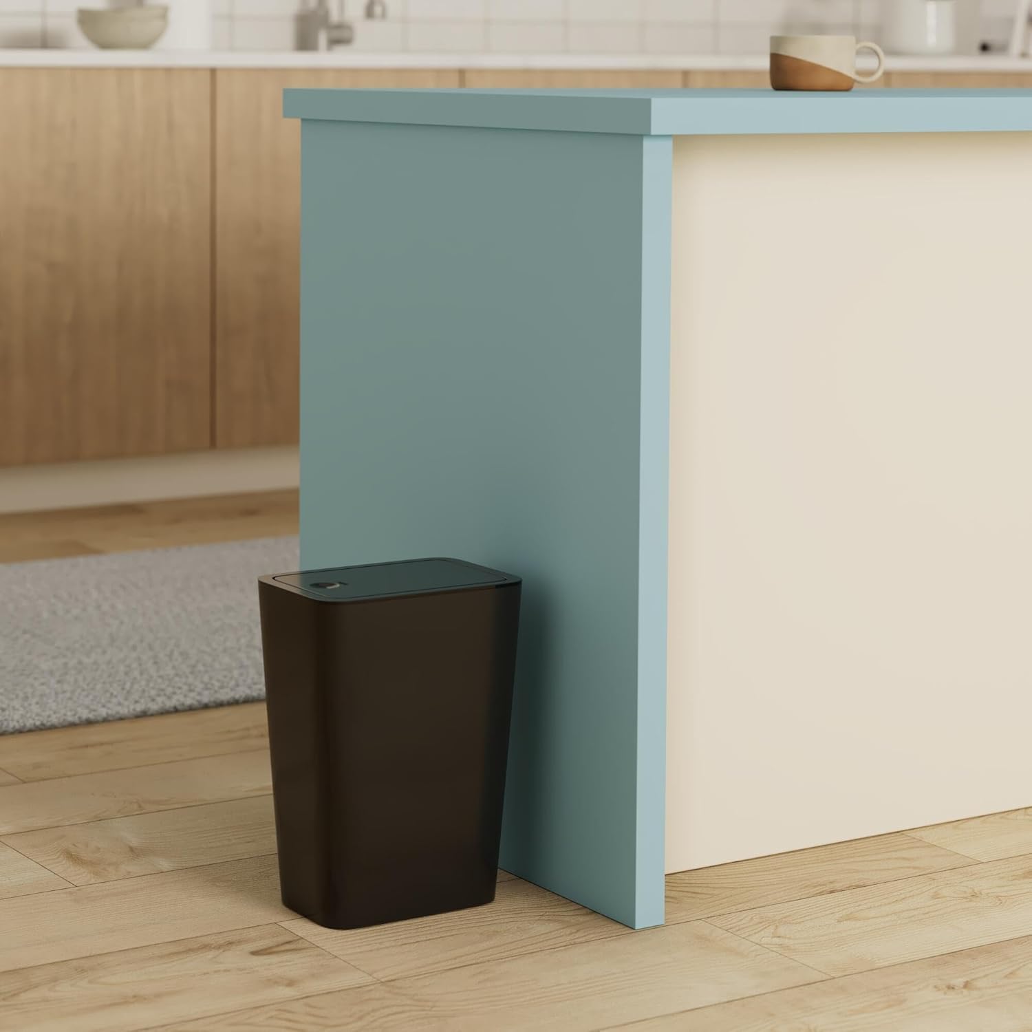 Thumbnail 1 de ITCPRL 4 Gallon Bathroom Trash Can with Lid 🗑