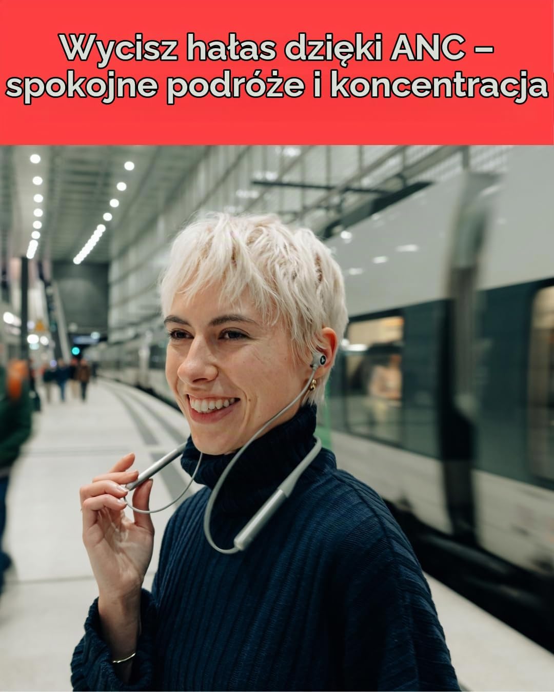 Thumbnail 3 de Verbatim TruSound ANC Neckband – słuchawki douszne z ANC, Bluetooth 5.4 i do 28 h pracy