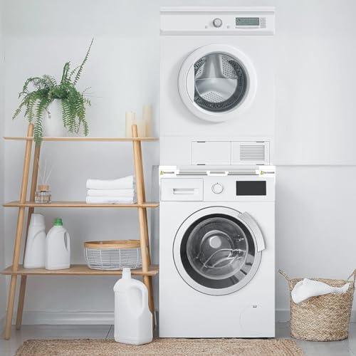 Thumbnail 7 de NIUXX Cadre intermédiaire avec corde à linge – support compact pour lave-linge et sèche-linge