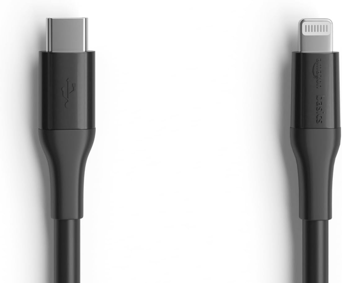 Thumbnail 4 de Amazon Basics Câble USB 2.0 C vers Lightning 3 m ⚡