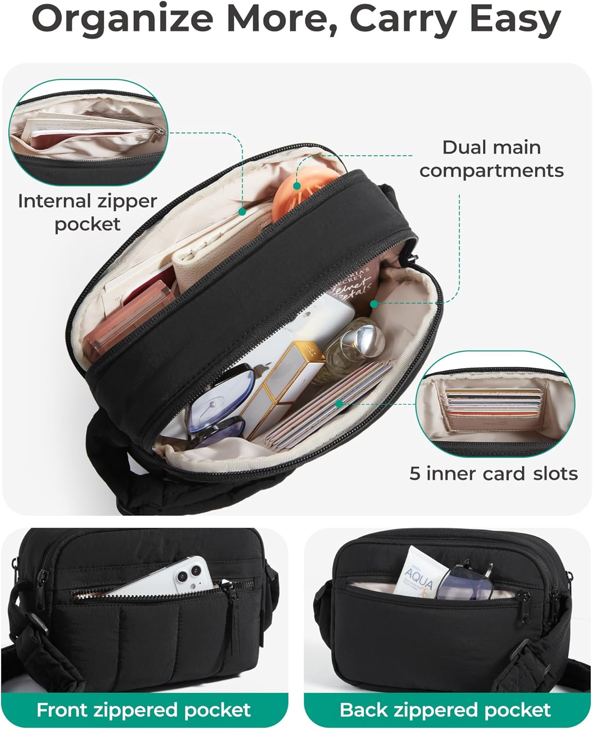 Detalle 2 de bagsmart Crossbody Bag 2.4L