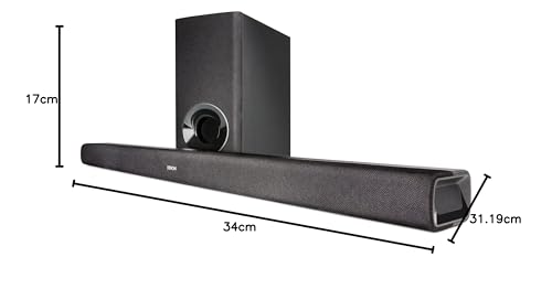 Detalle de Denon DHT-S316 2.1 Soundbar mit Bluetooth und HDMI ARC ⚡