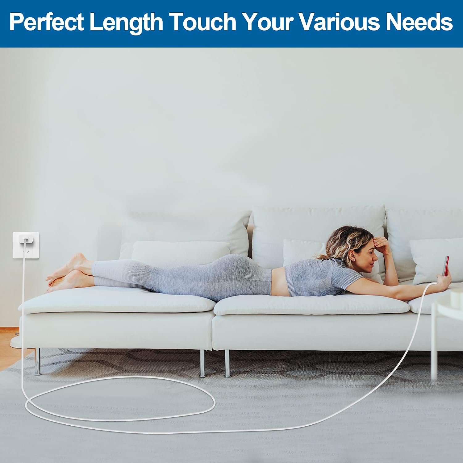 Thumbnail 6 de USB C to Lightning Cable 3ft 4-Pack fast charging cord