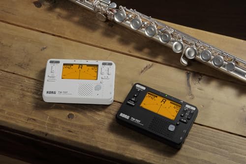 Detalle de Korg TM70T: Kombiniertes Metronom- und Stimmgerät in kompakter Bauweise – Schwarz