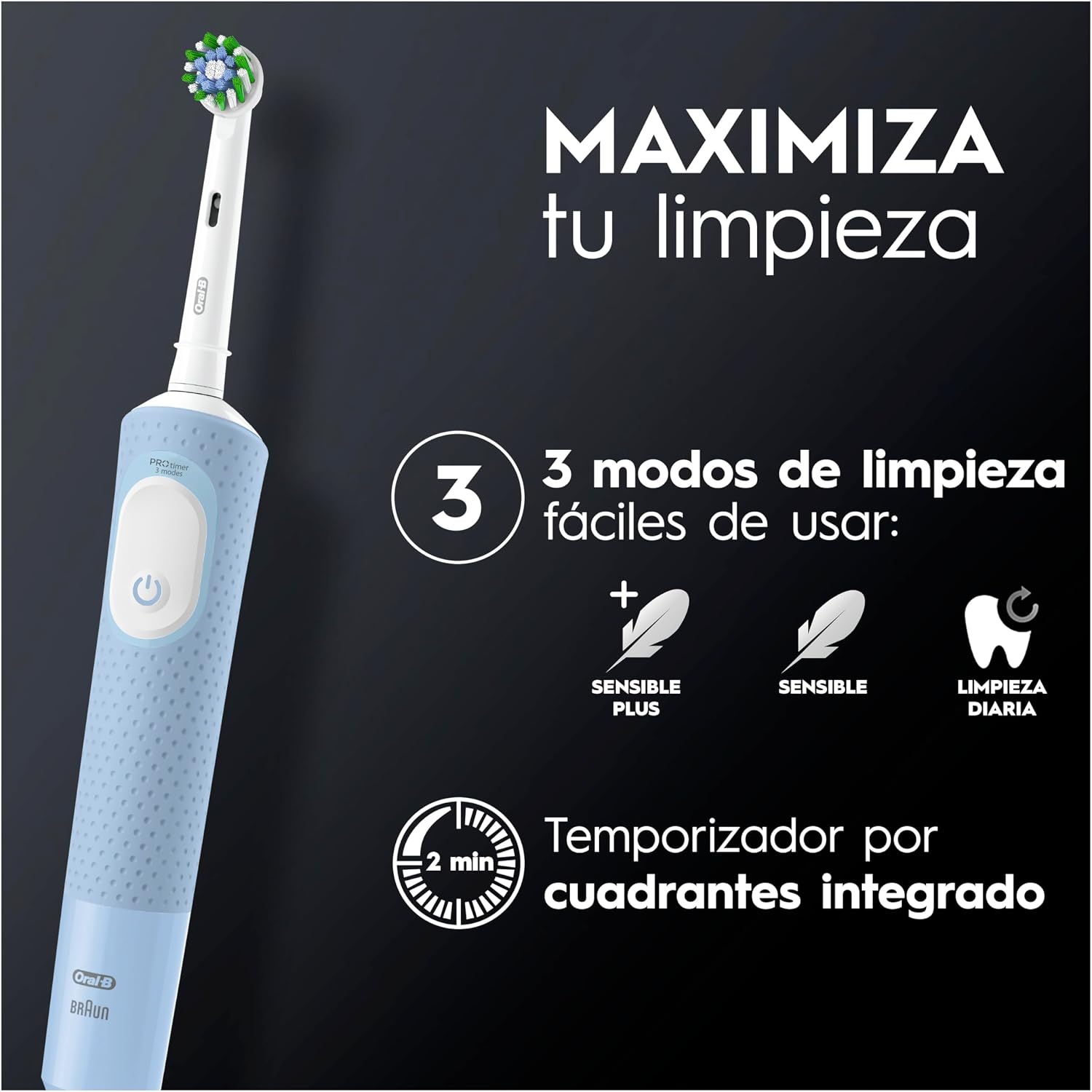 Thumbnail 2 de Oral-B Pro Vitality Cepillo Eléctrico 1 unidad