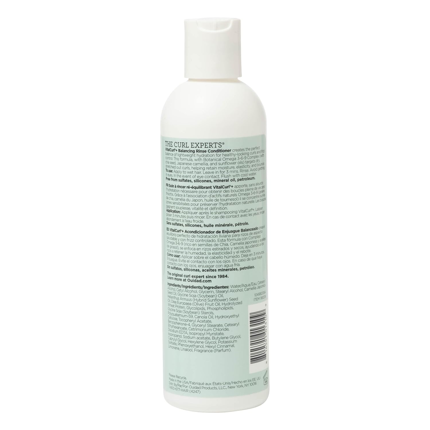 Thumbnail 1 de OUIDAD VitalCurl+ Balancing Rinse Conditioner 8.5 Fl Oz