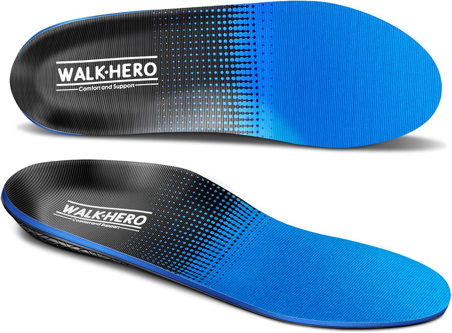 Detalle de WalkHero Arch Support Insoles, Men's 12-12 1/2