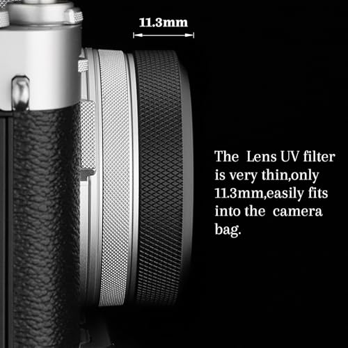 Thumbnail 7 de Haoge Kamera Objektivschutz HD Filter für Fujifilm X100V / X100VI – wasserdichter UV/MC-Filter mit integriertem Adapterring