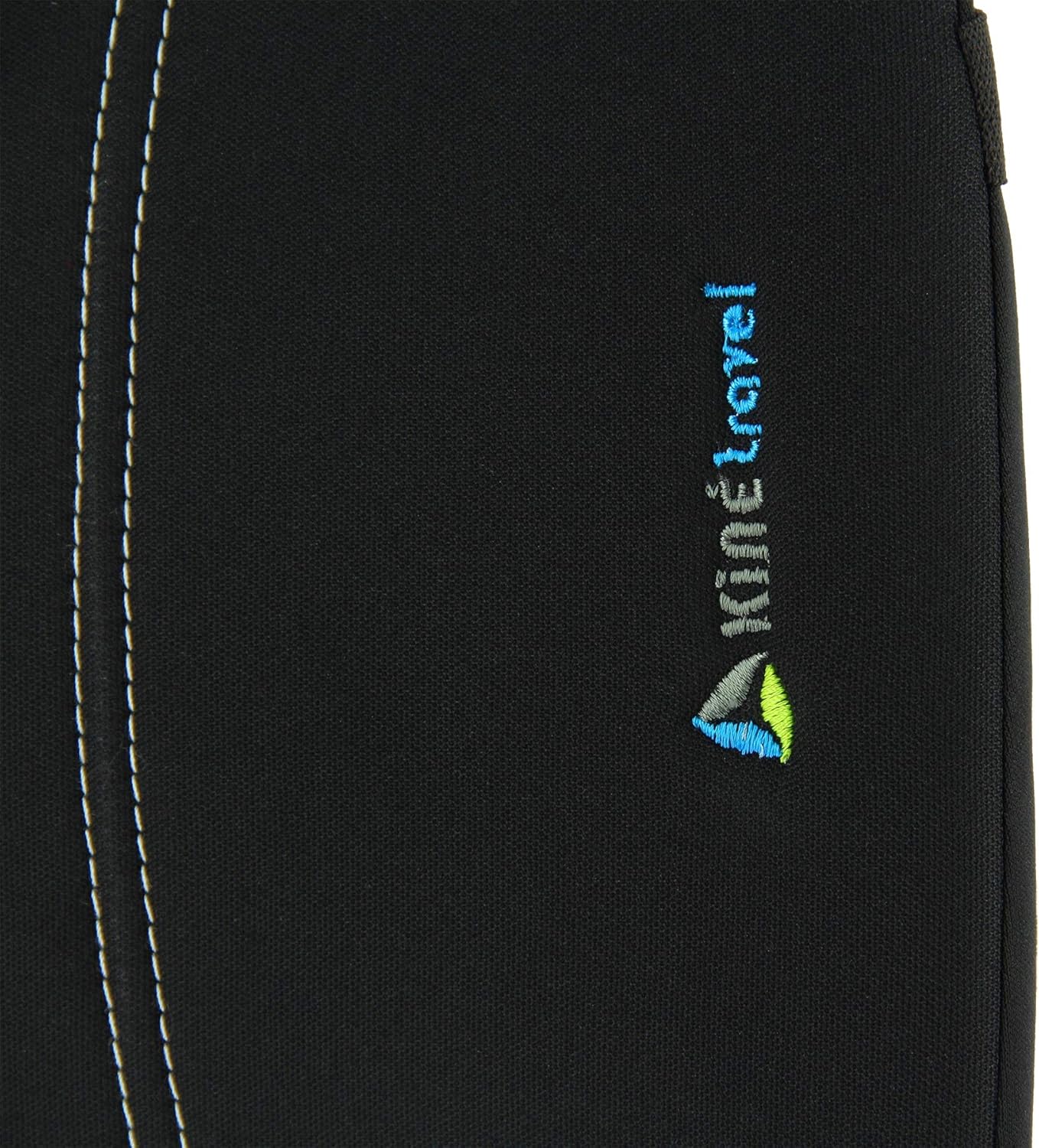 Detalle 2 de Kiné Travel Coussin lombaire ergonomique – soutien dorsal naturel pour bureau et voyage (Noir, 36x27x6 cm)