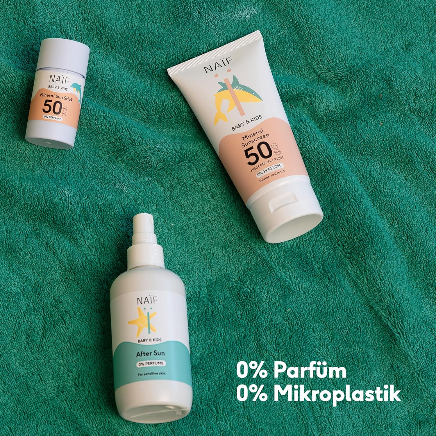 Thumbnail 4 de Naïf Kühlendes Aftersun-Spray für Baby & Kind – 175 ml, 0% Parfüm, dermatologisch getestet
