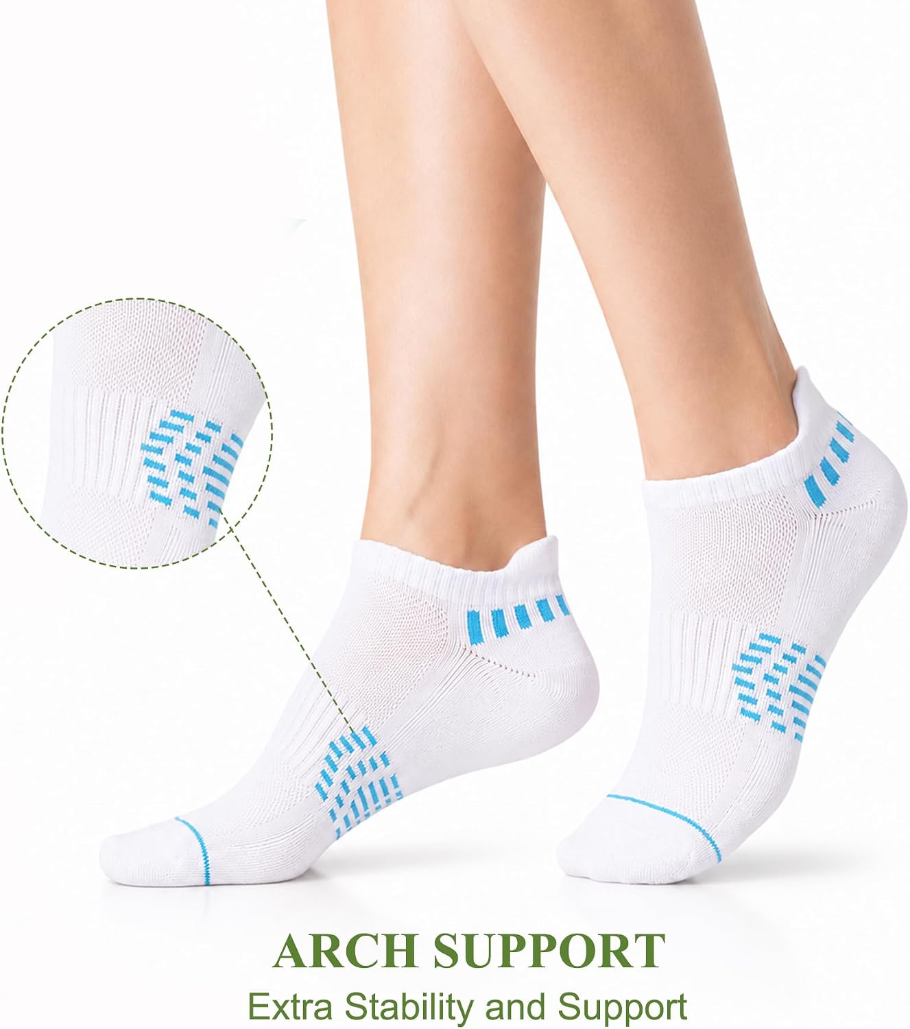 Detalle 2 de floconssy Women's Ankle Socks, Bamboo Viscose