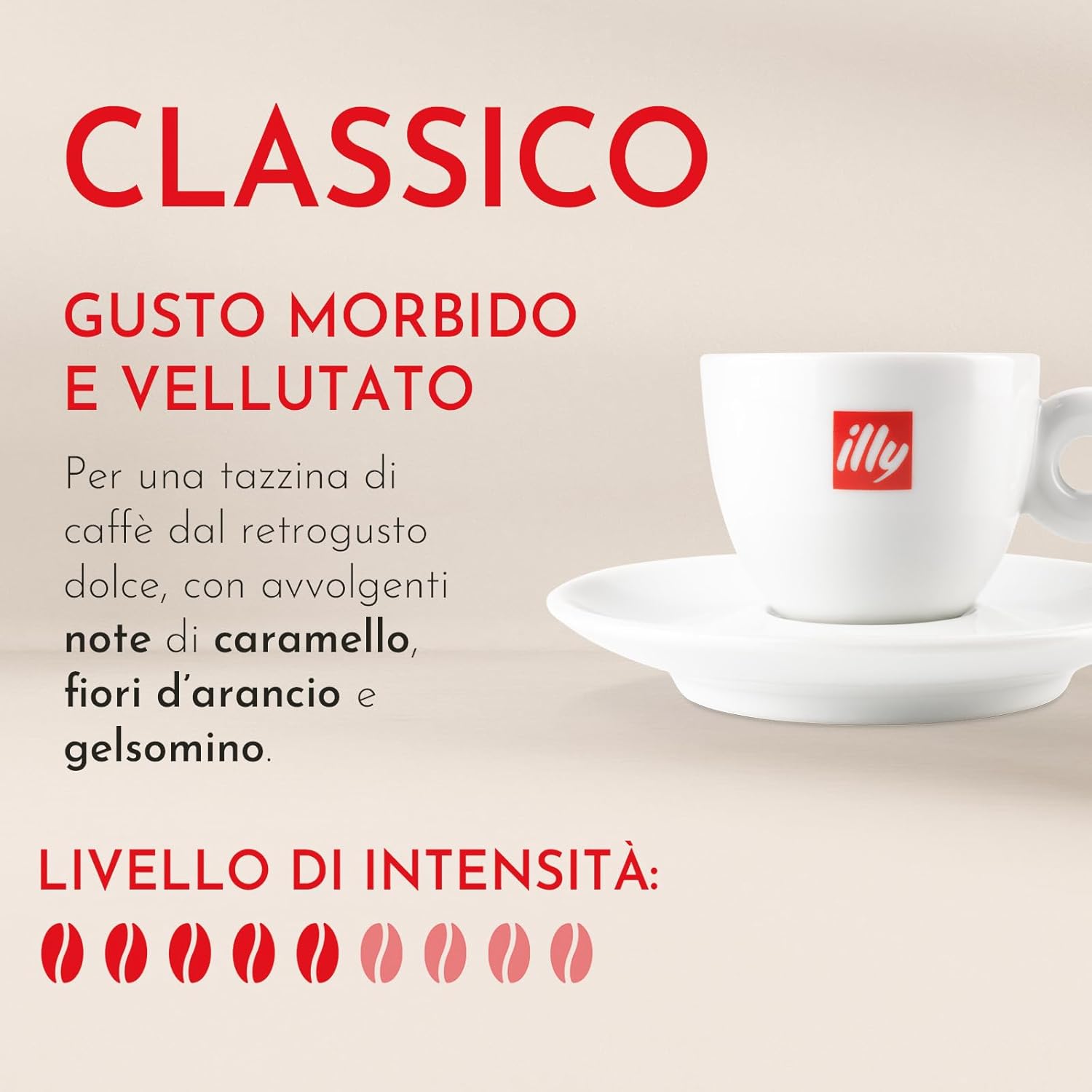 Detalle 2 de illy Caffè Macinato Espresso Tostato CLASSICO 250 g – 100% Arabica