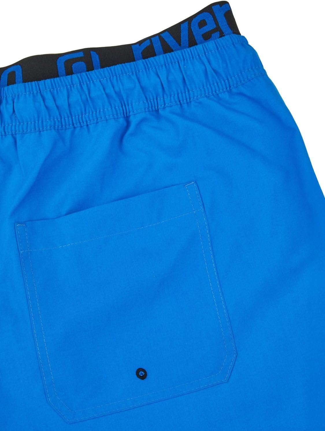 Detalle de riverso Herren Badehose RIVBobby Regular Fit – Schnelltrocknend, elastischer Bund, Mesh-Innenfutter