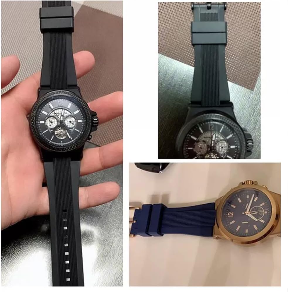 Detalle 2 de Michael Kors MK8383 silicone watch strap 13x29mm