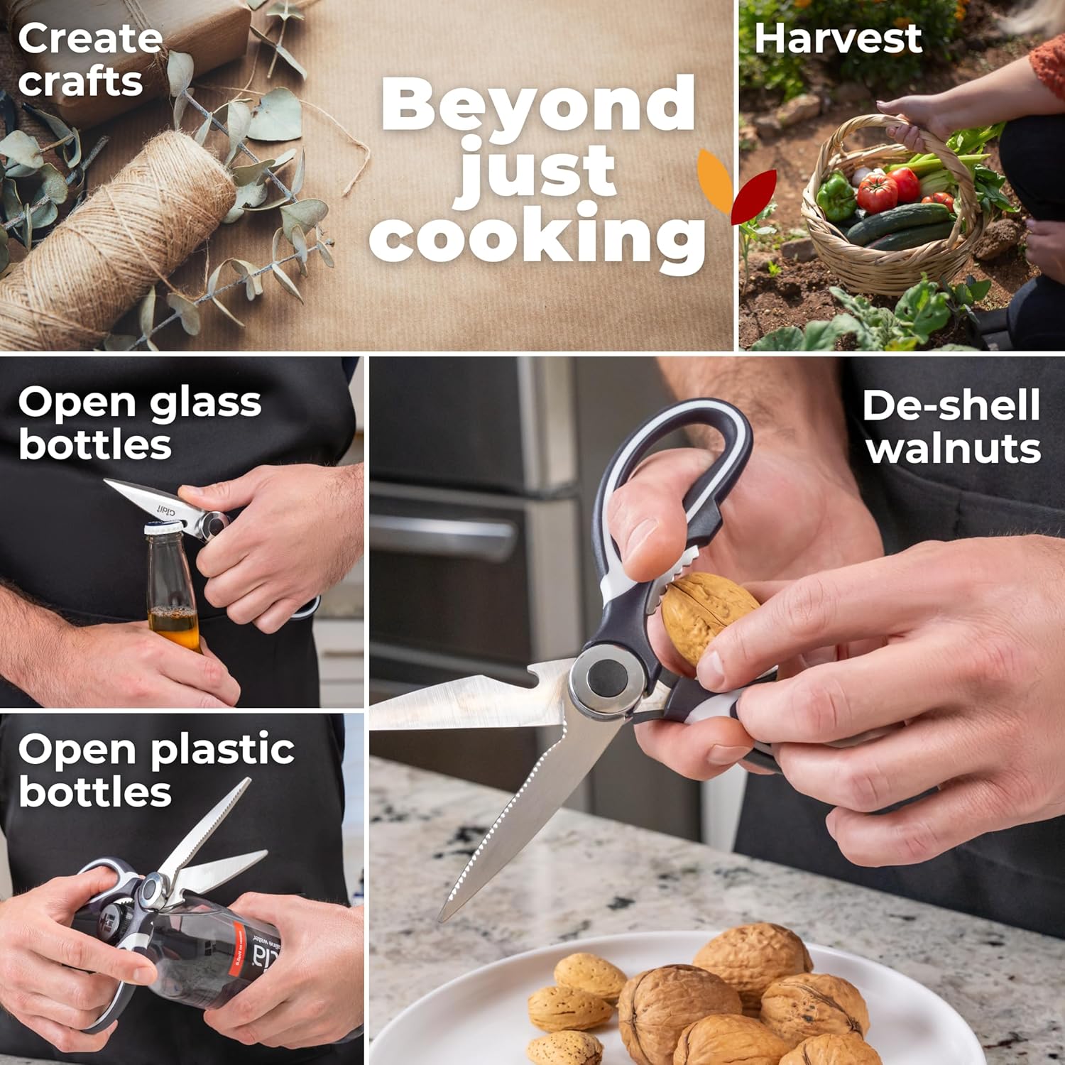 Thumbnail 5 de Gidli Kitchen Shears 7"