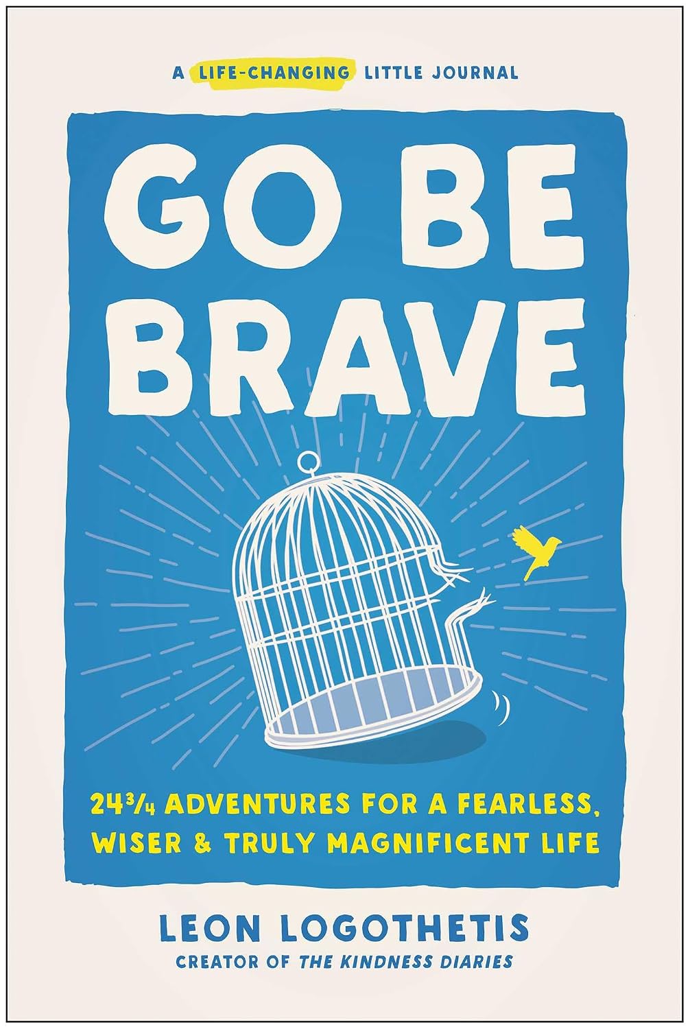Detalle de Go Be Brave: 24 ¾ Adventures Hardcover Book by Leon Logothetis