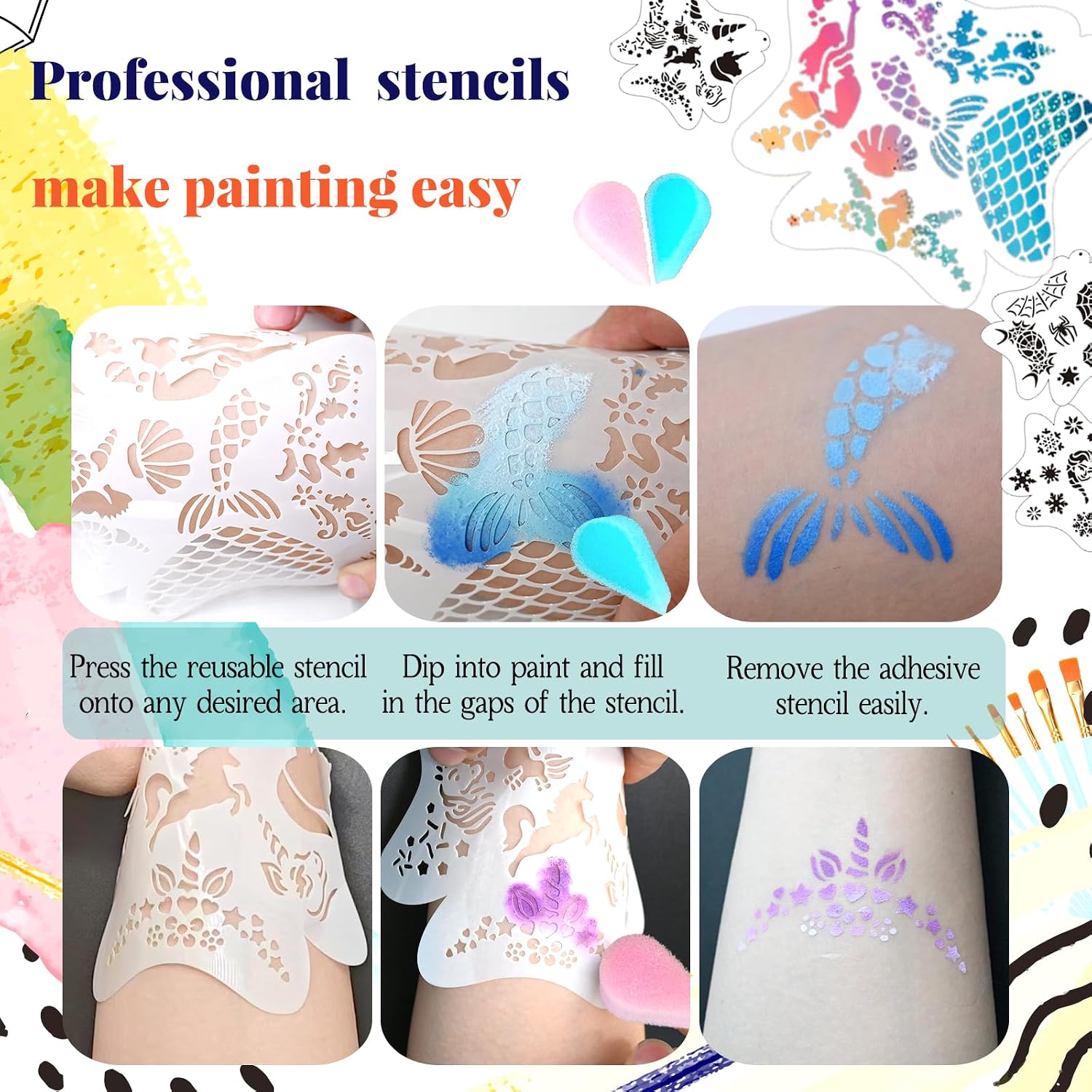 Detalle 1 de UV Face and Body Paint 30g