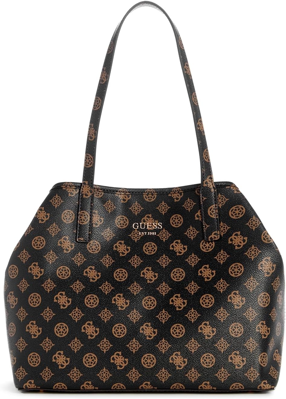 Detalle de GUESS Vikky II Tote Women Brown – Taille unique