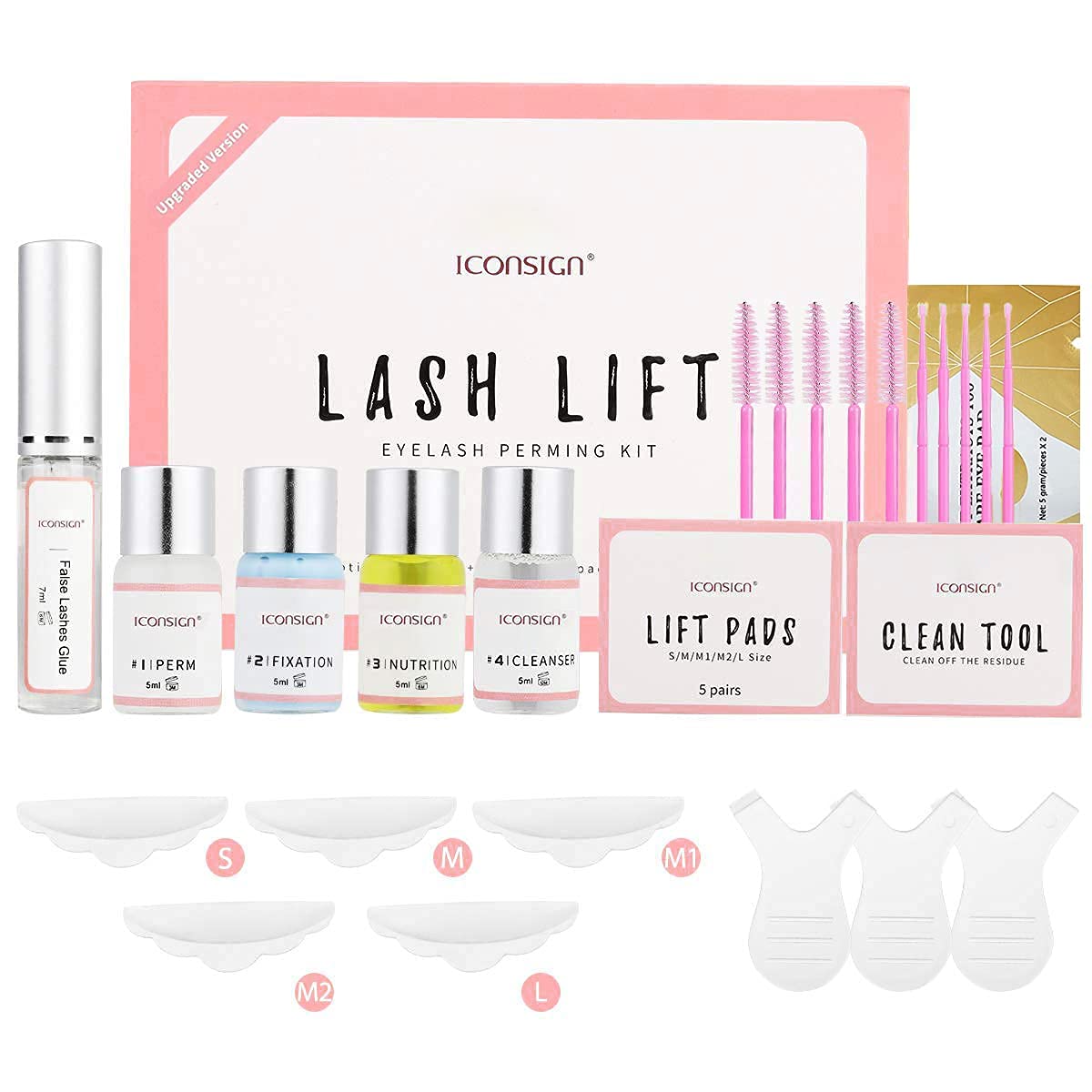 Detalle de ICONSIGN Wimpernlifting-Set 2026 – Professionelles Lash Lift Kit für Salon und Heimgebrauch