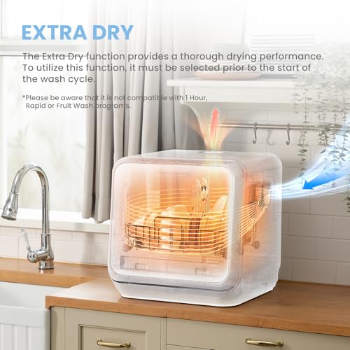 Detalle 2 de COMFEE' Table Top Dishwasher: Compact, no-plumbing countertop solution for singles & couples