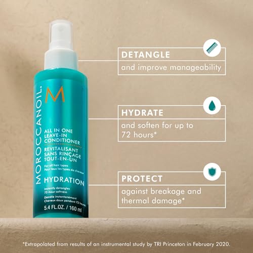 Detalle de Moroccanoil All In One Leave In Conditioner, 5.4 Fl Oz