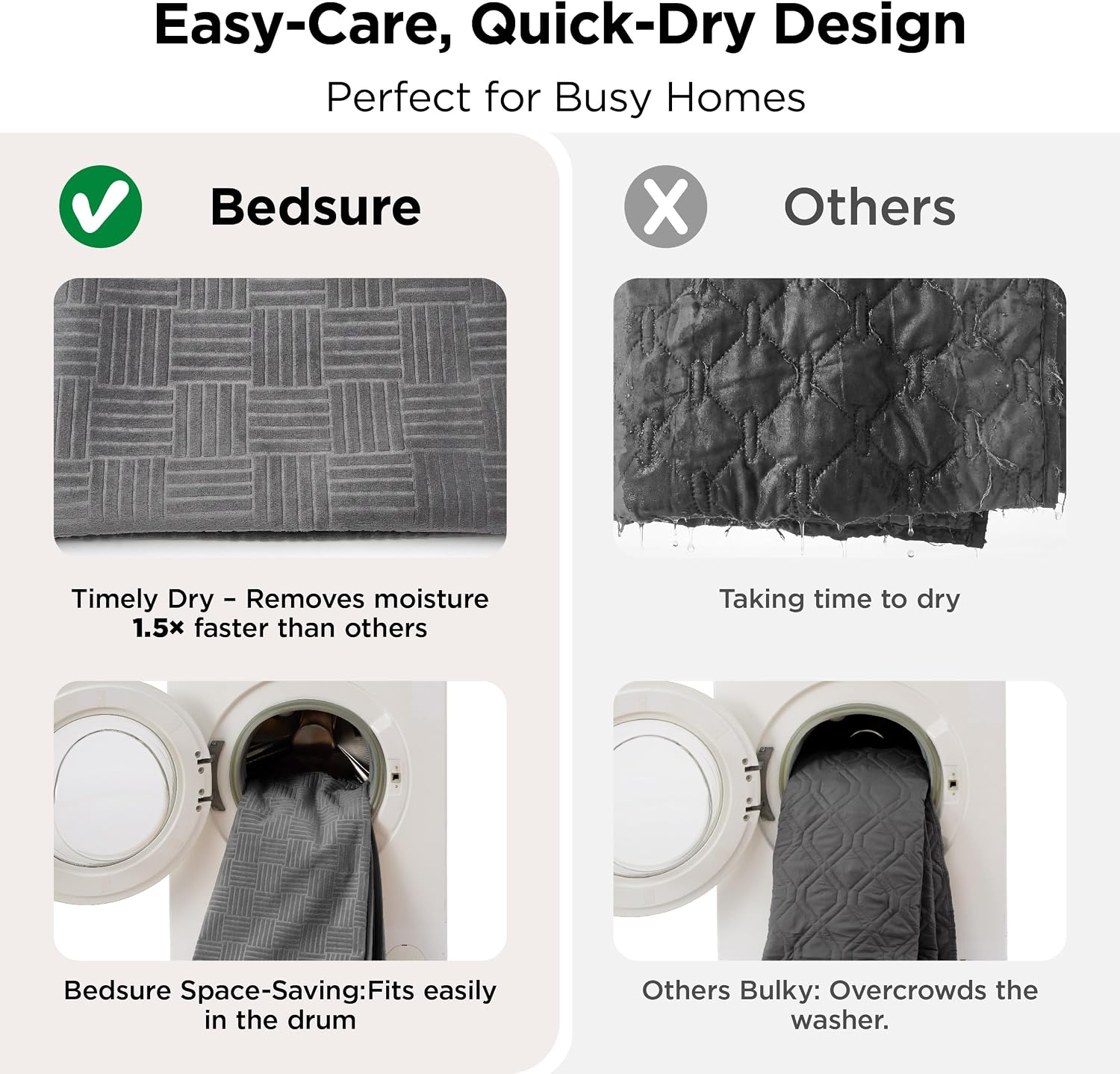 Thumbnail 6 de Bedsure Waterproof Couch Cover 40x50IN