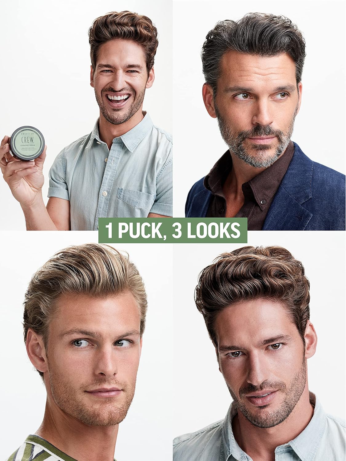 Thumbnail 5 de American Crew Forming: Medium Hold Styling Cream for All Hair Types