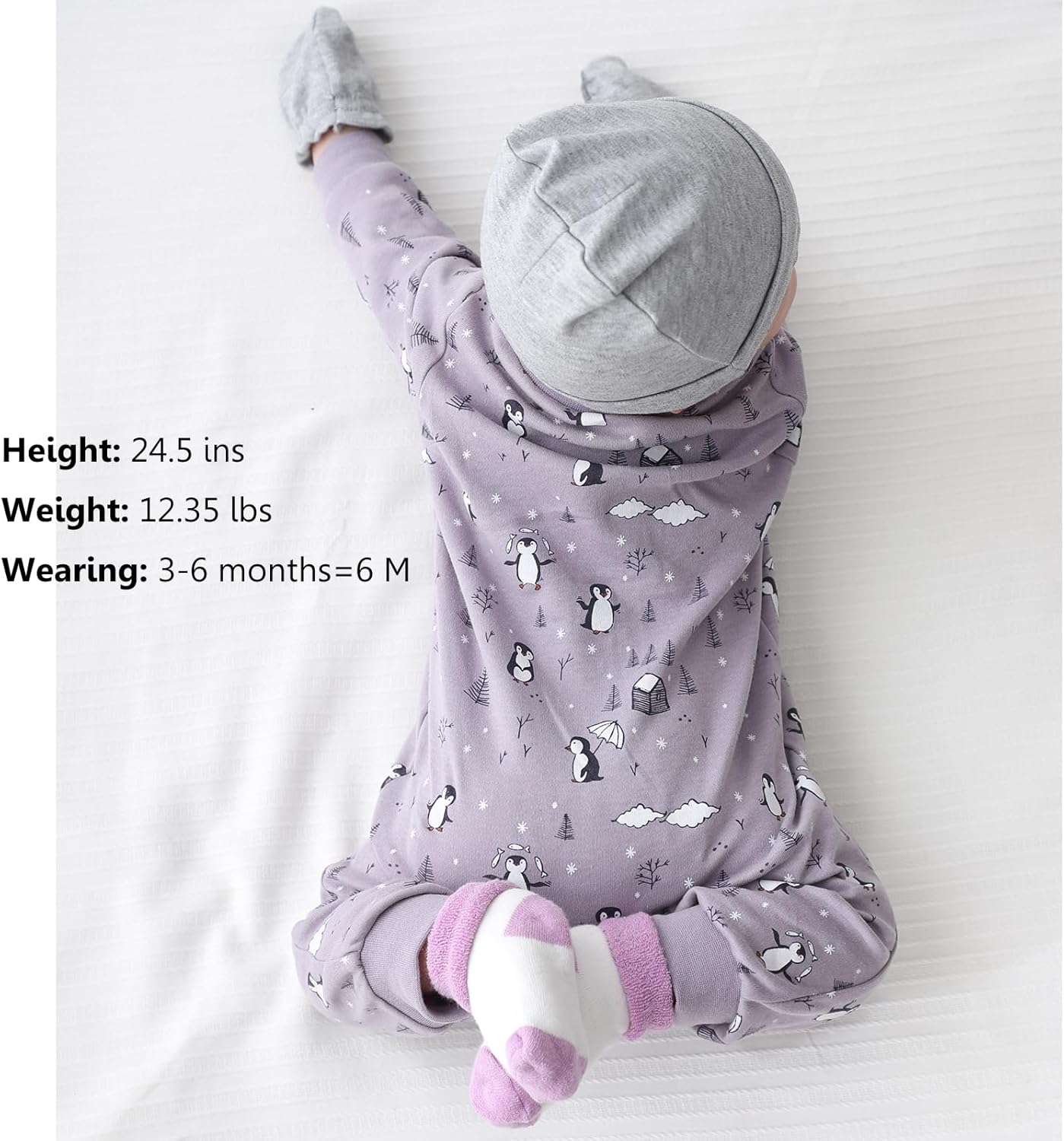 Thumbnail 3 de MAMIMAKA 2-way Zip Romper 0-24 M