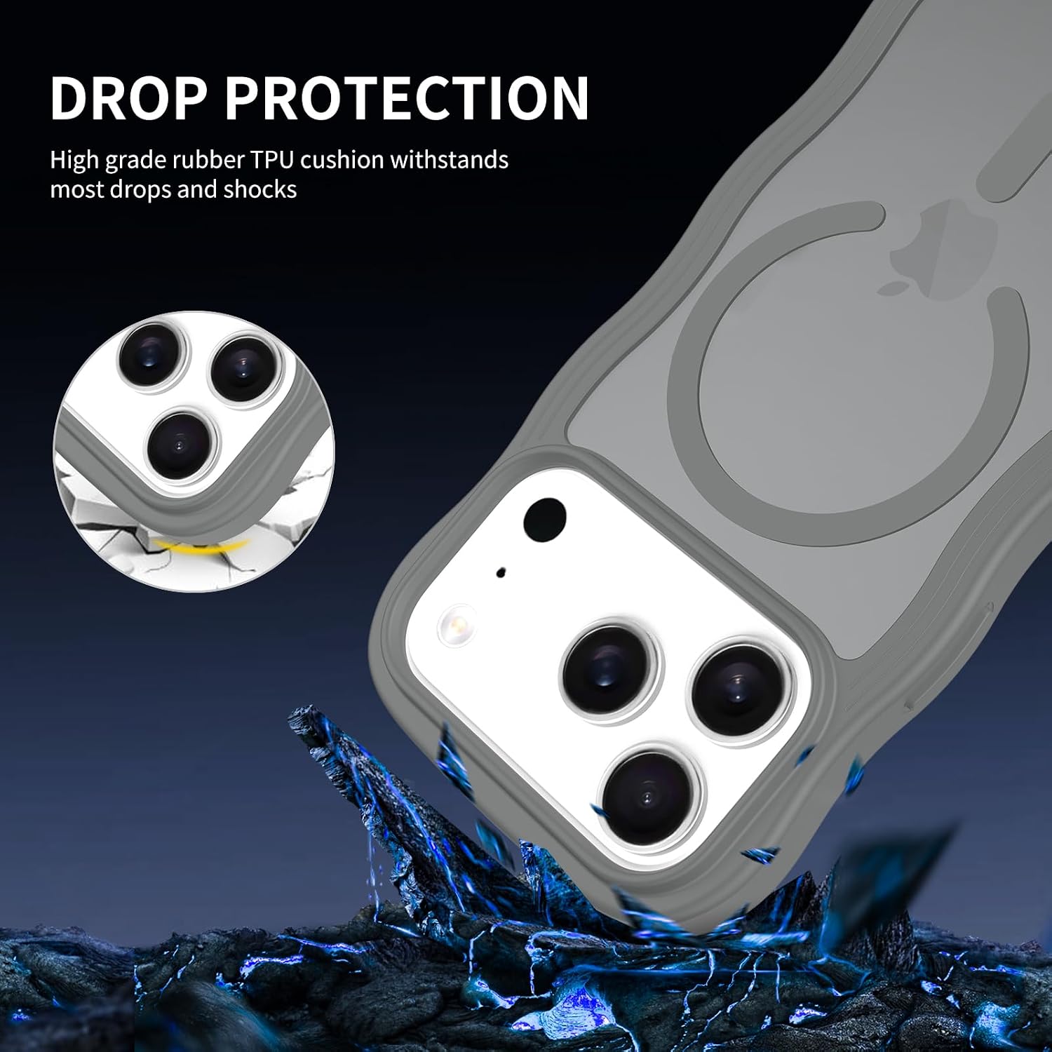 Detalle 2 de TSKVT Magnetic Phone Case for iPhone 18 Pro