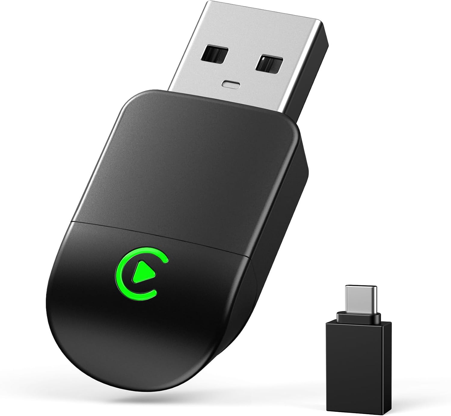 Detalle de Lincisoonic C1 Wireless CarPlay Adapter, Mini Design, USB-A/USB-C