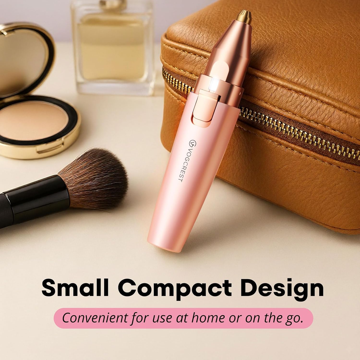 Thumbnail 6 de VG VOGCREST Eyebrow Facial Trimmer 2‑in‑1 rechargeable facial razor 🎀