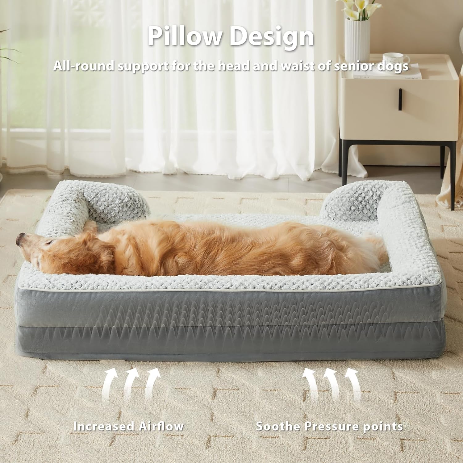 Detalle de Quilmfoam Orthopedic Dog Bed 19cm