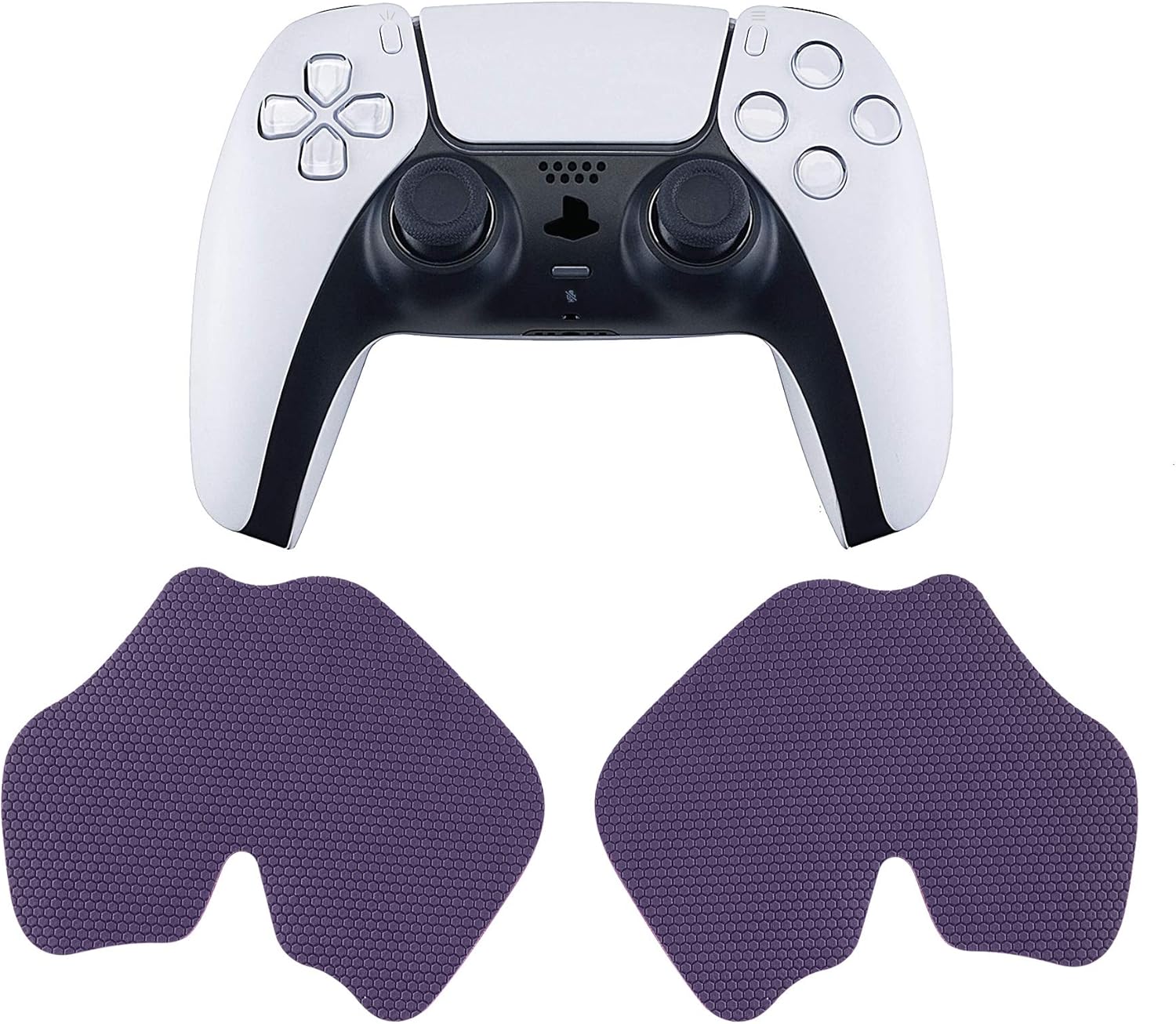 Thumbnail 1 de eXtremeRate PlayVital PS5 Controller Grip – Purple Anti-Slip Rubber Covers