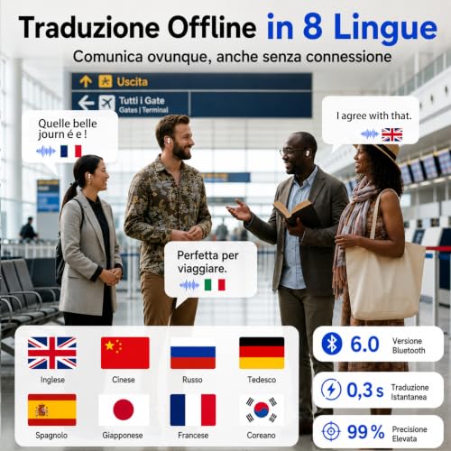 Detalle de Dreamda auricolari traduttori 144 lingue