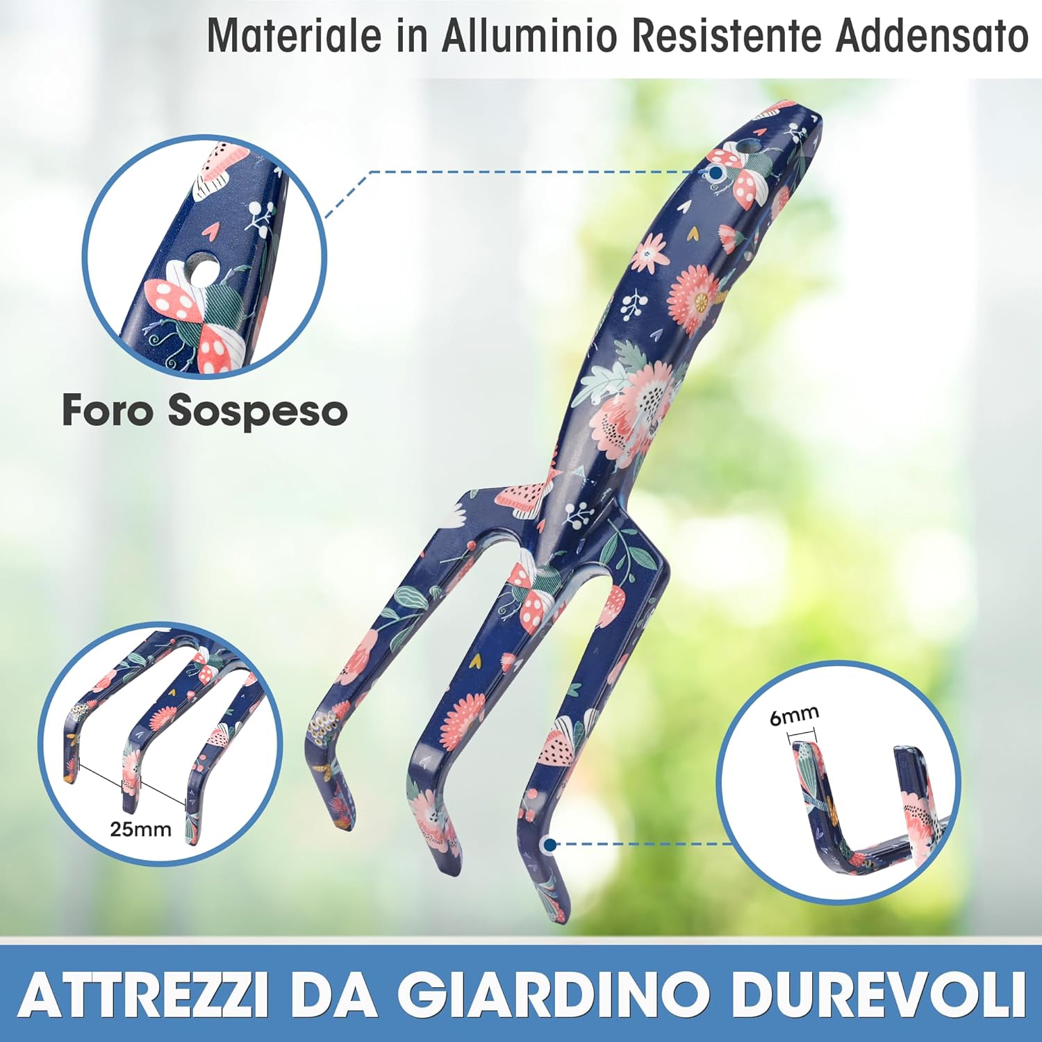Thumbnail 4 de WORKPRO set di attrezzi da giardino da 4 pezzi con guanti, cesoie e pala – con scatola regalo