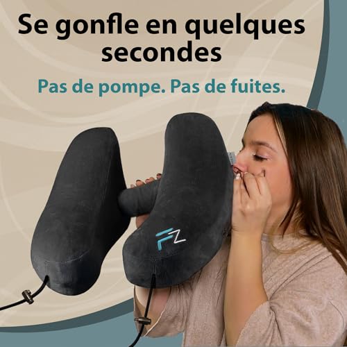 Thumbnail 7 de FLOWZOOM AIR, coussin de voyage gonflable à capuche, taille M