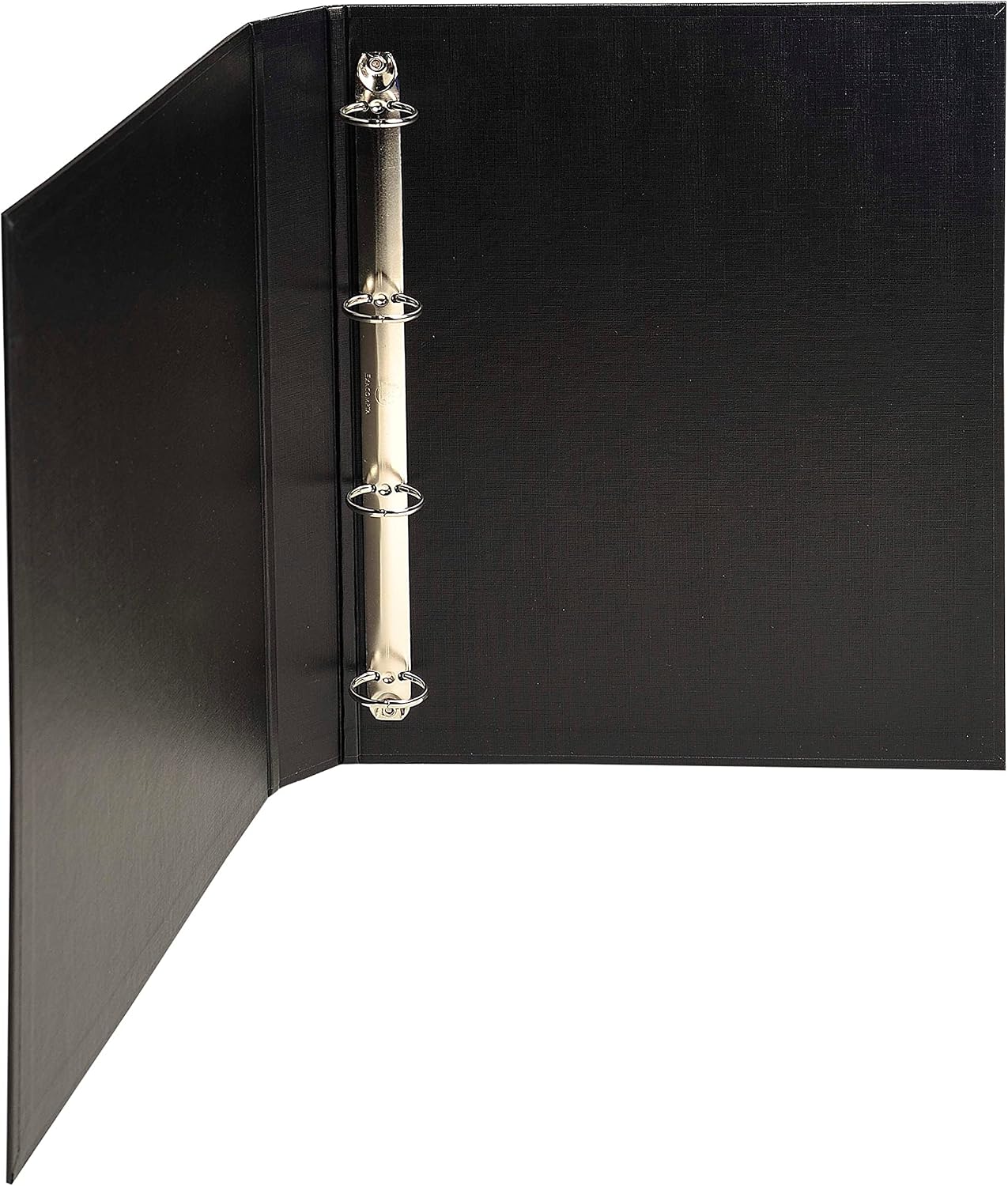Detalle 2 de Exacompta réf. 51381E – Carton de 10 classeurs rembordés PP, 4 anneaux ronds 25 mm, dos 40 mm, format A4, noir