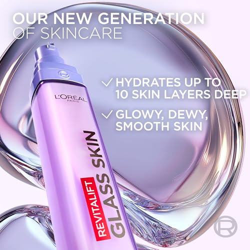 Detalle de L'Oréal Paris Glass Skin Moisturiser: Revitalift Filler Liquid Cream 50ml