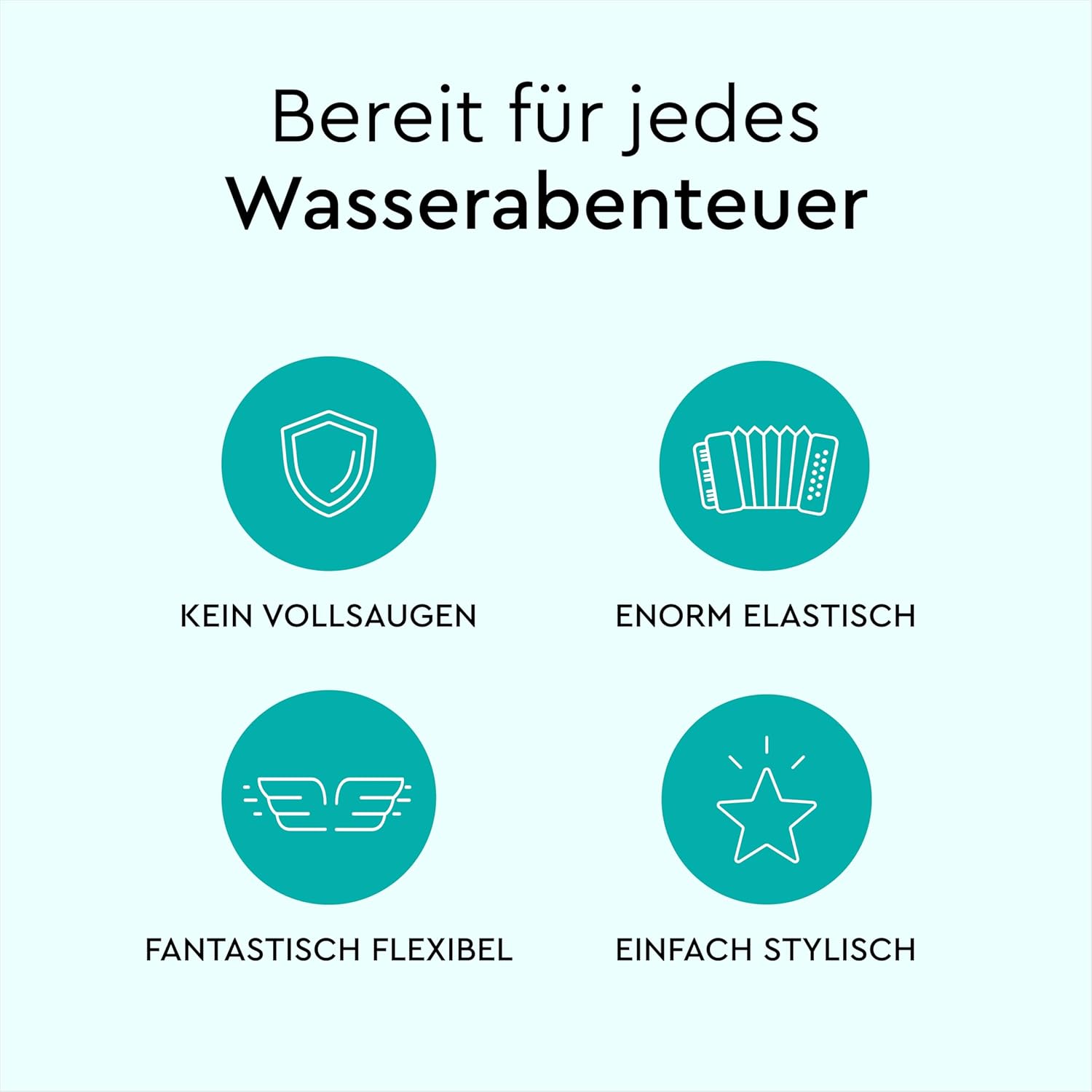 Detalle de LILLYDOO hautfreundliche Einweg-Schwimmwindeln Größe L (14+ kg), 17 Stück – Blue Whales Swim Deep