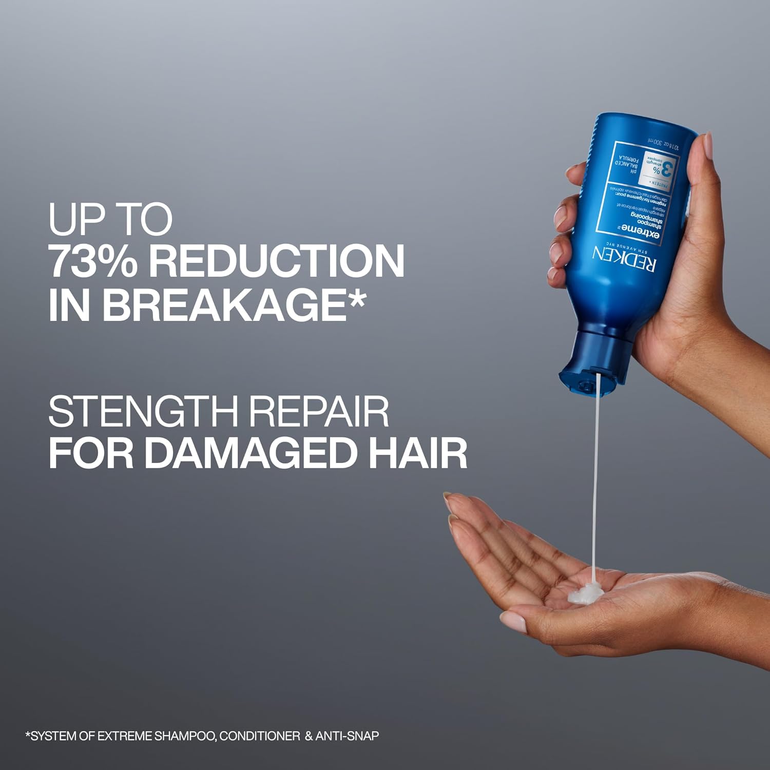 Thumbnail 1 de Redken For Damaged Hair Extreme shampoo for repaired strength