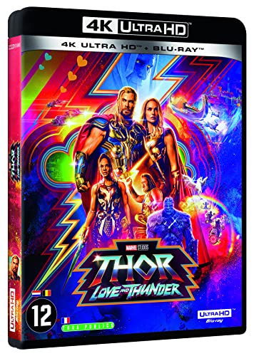 Detalle de Thor : Love and Thunder — 4K Ultra HD + Blu-ray (Marvel, Amazon FR)