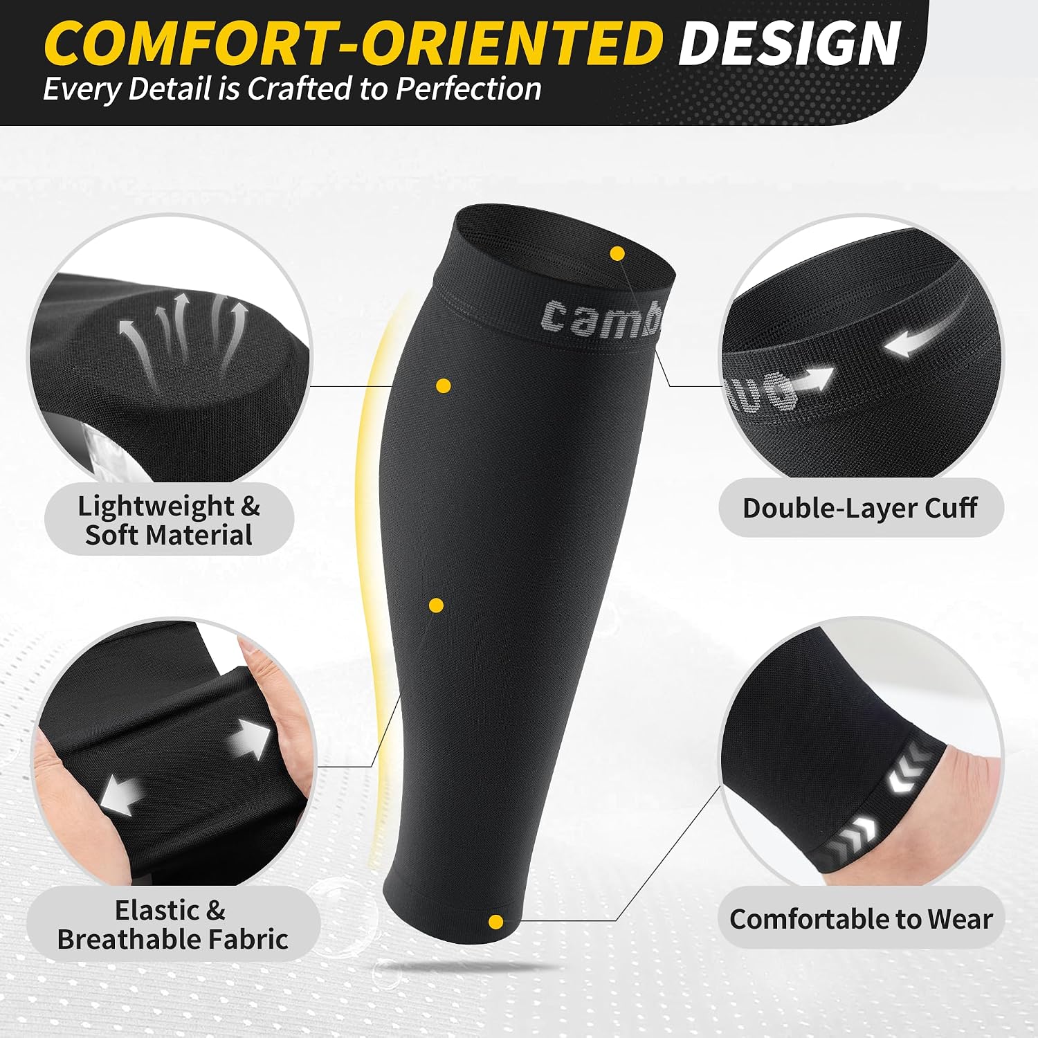 Thumbnail 2 de Cambivo Calf Sleeves 20-30mmHg
