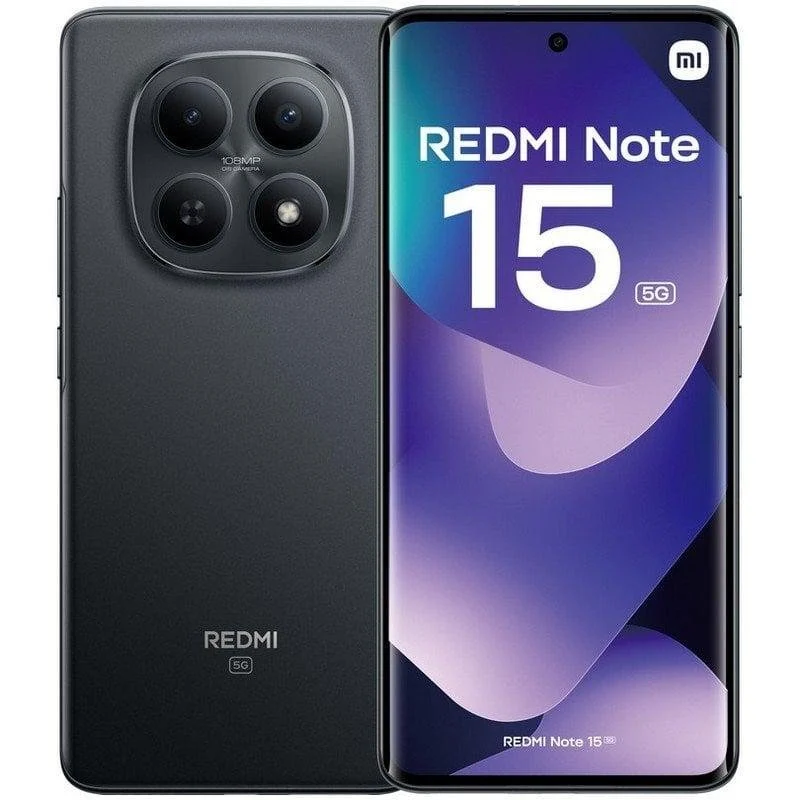 Detalle de Xiaomi Redmi Note 15 5G 8GB 256GB, 6.77" AMOLED, NFC, Negro
