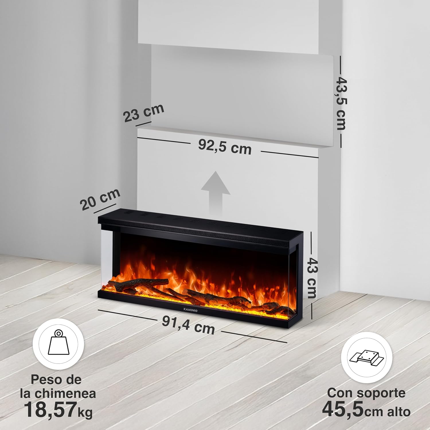 Thumbnail 5 de KAMINIO Chimenea Lea 36 eléctrica