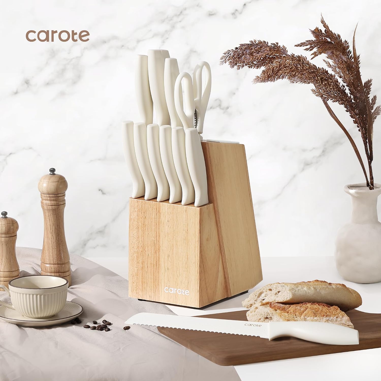 Detalle de CAROTE 15-Piece Knife Set