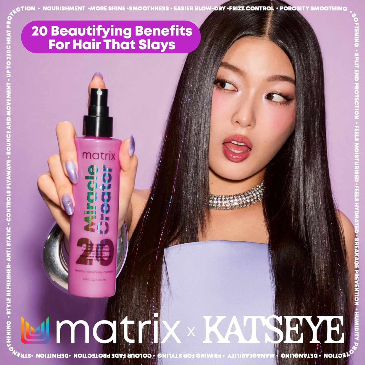 Thumbnail 1 de Matrix Total Results Miracle Creator Multi-Tasking Hair Treatment (leave-in conditioner & heat protector spray)
