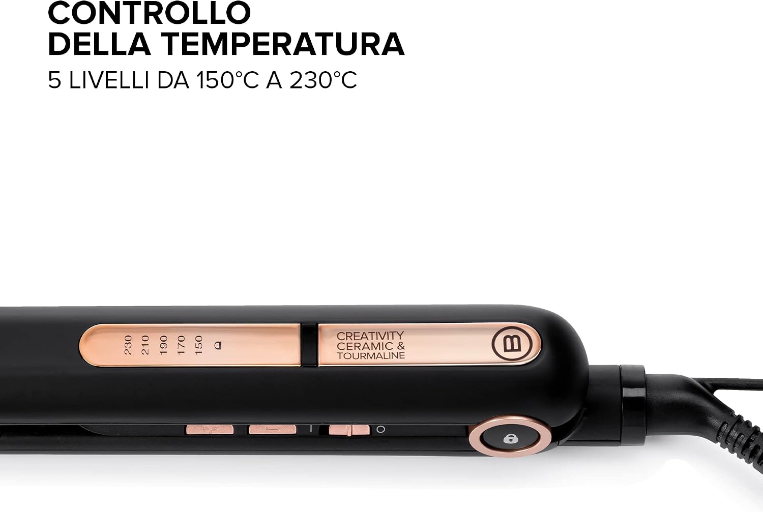 Detalle 2 de Bellissima Imetec Creativity Ceramic & Tourmaline 25x110 mm