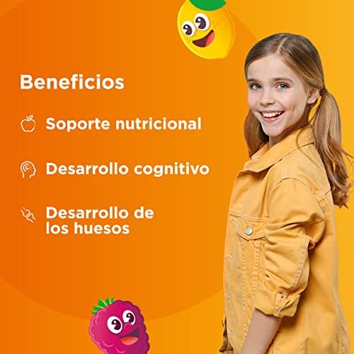 Detalle 2 de Multicentrum Junior Multivitamínico Infantil sin Gluten, 30 comprimidos – Para niños a partir de 4 años