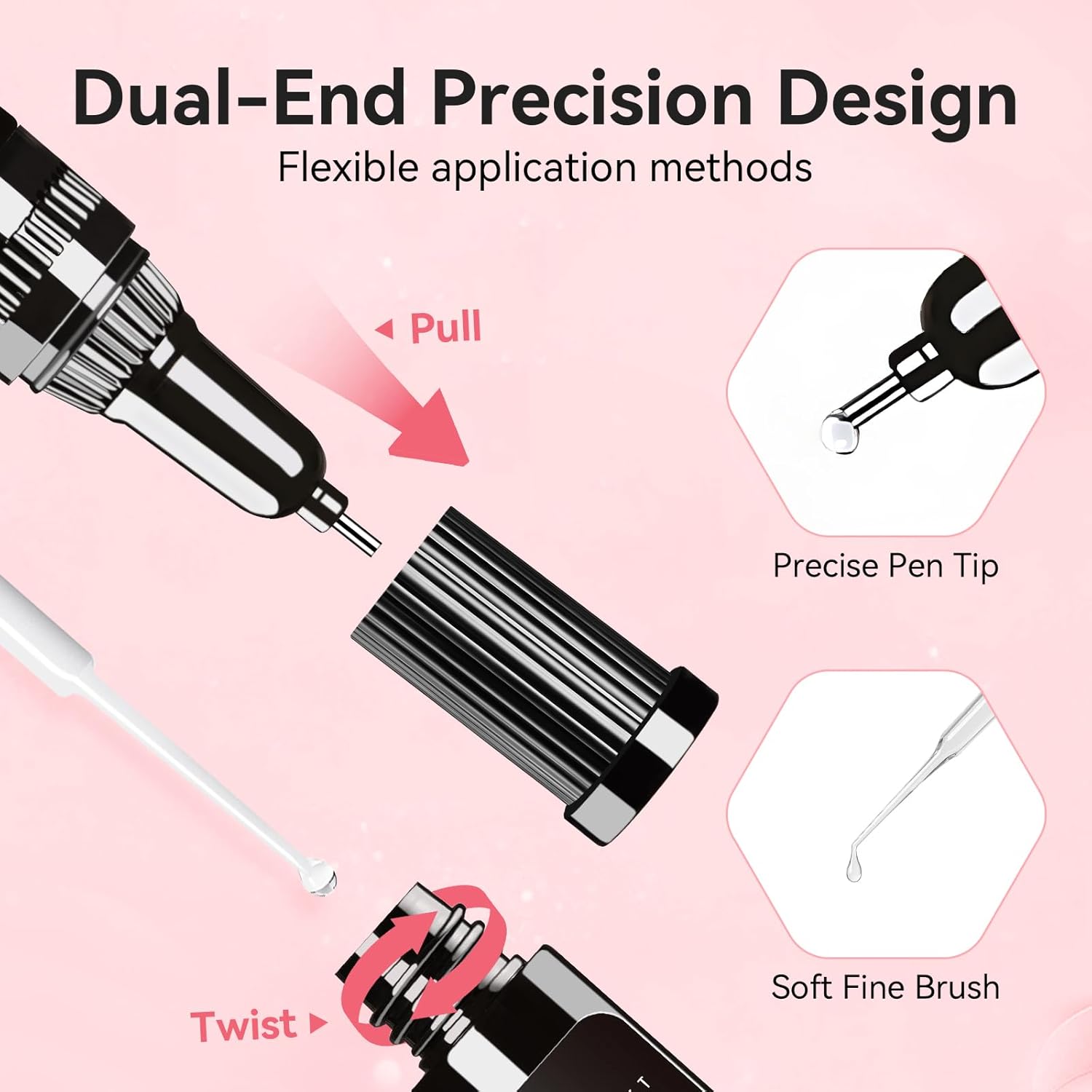 Thumbnail 4 de Makartt Nail Rhinestone Glue Set 15ml